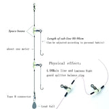 Anmuka Fishing  Luminous Rolling Swivels * Sea Fishing Accessories * Hook Connector Rolling 3-way Swivels 20pcs/lot