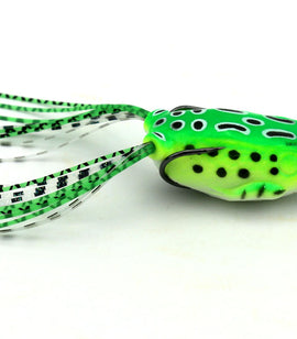 Fishing Frog lures bait Soft Plastic With Hook Top Water 2.16inch / 5.5cm * 0.02lb / 8G 10Pcs/lot