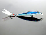 Fishing Minnow Lure With VMC Hooks Sea Bass /Pike/Trout Artificial Bait , 1PCS , 3.54 inch/0.017 lb