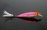Fishing Minnow Lure With VMC Hooks Sea Bass /Pike/Trout Artificial Bait , 1PCS , 3.54 inch/0.017 lb