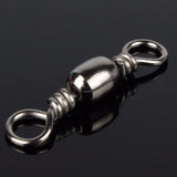 Fishing Barrel Swivel Copper + Stainless Steel Sea Fishing Tackle Hook Connector Snap * Size 6 *50pcs