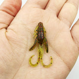 10 Colors fishing soft lure bait 1.45 inch / 37mm * 0.002 lb /0.8g 170 20pcs/lot