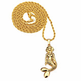 Fish Chain  Mermaid * Pendant Necklace