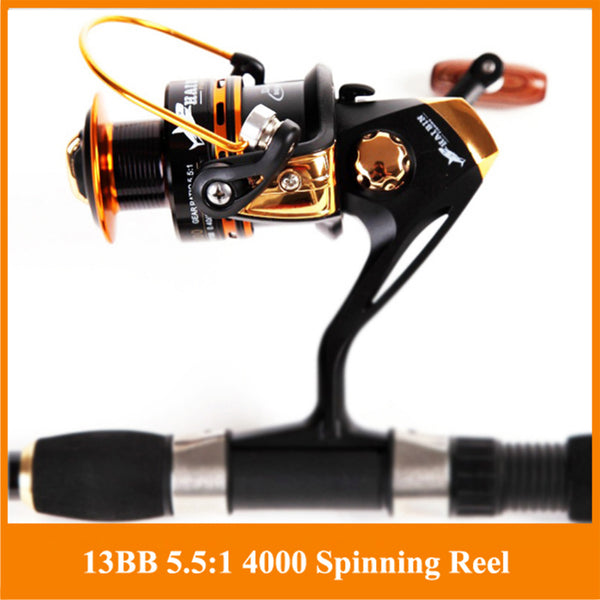 Fishing Spinning Reel 12+1 Bearing Balls Super Strong 5.5:1