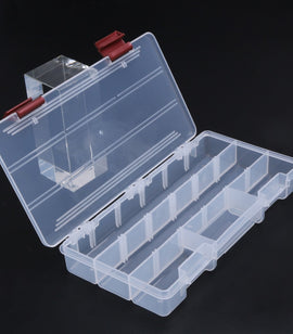 Fishing Plastic Durable STORAGE Box , 5 Compartments