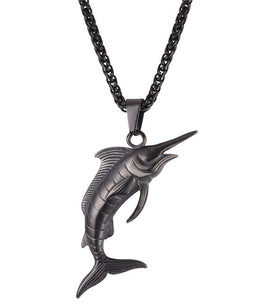 Big Swordfish Pendant Necklace