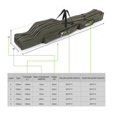 Fishing  Rod Bag , Two layer ,  47.24/51.18/59.05 inch (120/130/150cm)